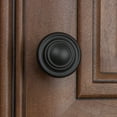 thumbnail image 4 of GlideRite 1.25 in. Classic Round Ring Cabinet Knob, Matte Black, 4 of 5