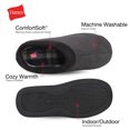 thumbnail image 3 of Hanes Mens Slip On Clog Slipper House Shoes with Indoor/Outdoor Sole, 3 of 9