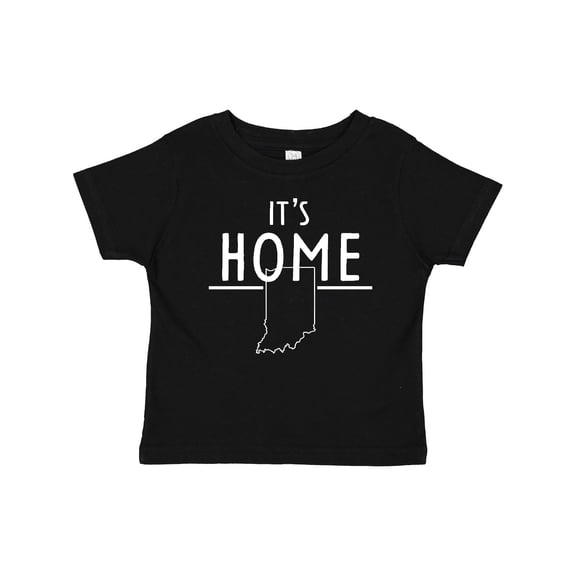 Inktastic It's Home- State of Indiana Outline Boys or Girls Baby T-Shirt