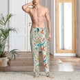 thumbnail image 2 of Naloa Wild Sea Life Pajama Pants Men, PJ Bottoms, Sleep & Lounge Pants-Small, 2 of 6