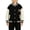 Black, variant on Coerni Boys & Girls Varsity Jackets Contrast Long Sleeve Embroidery Bomber Jackets Button Down Cardigan Baseball Coats