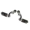 thumbnail image 1 of Motorcycle Highway Foot Peg Chrome Adjustable Comfortable Pedal, 1 of 7