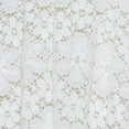 thumbnail image 4 of TOMMY HILFIGER Womens White Lace Zippered Lined Floral Sleeveless V Neck Below The Knee Fit + Flare Dress 10, 4 of 5