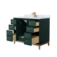thumbnail image 5 of Wyndham Collection WCH515142SWZCMUNSMXX Marlena 42" Free Standing Single Basin Vanity Set, 5 of 7