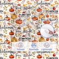 thumbnail image 2 of Pumpkin Autumn Leaves Design Quilt Set 3 Pieces King Size All Seasons Bedding Quilt Bed Set with 2 Pillowcases for Kids Teens Adults Bedroom Decor Thanksgiving, 2 of 12