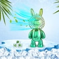 thumbnail image 3 of UttpKLBx Portable Neck Fan Battery Operated Portable Fan Room Air Conditioner with Remote Collapsible Portable Fan, for Bedroom Office Desk (Green), 3 of 9