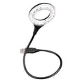 thumbnail image 3 of Lámpara de lectura de flexible de luz circular LED USB, control fácil con interruptor para lectura, escritura, senderismo, ángulo , 18LED Macarena Lampara de lectura, 3 of 8
