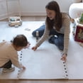 thumbnail image 3 of Little Landings EVA Foam Play Mat, Aura Pearl (6x8ft), Non-Toxic Interlocking Floor Mat for Babies and Toddlers, 3 of 9