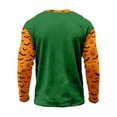 thumbnail image 4 of Yuncity Kids T-Shirts Boys Girls Halloween Letter Graphic Print Raglan Long Sleeve Tees Fall Casual Outdoor Holiday Tops Size 4-5 Years, 4 of 4