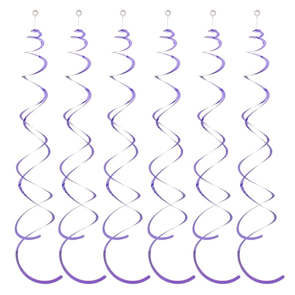 serony 27.5inch Hanging Swirls 0pcs Streamers Decorations Party Streamers Party Decor TYPE5 NO5
