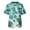 Light Blue, variant on Yiaimeir Men's Casual Short-Sleeved V-Neck Printed Front Pocket T-Shirt