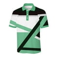 thumbnail image 4 of Camisas de Manga Larga para Hombres Impresos Girar Hacia Abajo Botones de Cuello Lateral Dividido, Casual Camiseta Blusa para Hombres, 4 of 4