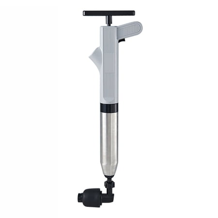 Toilet Plunger Set High Pressure Air Plunger Drain Clog Remover Sink Plungers for Bathroom Snake Drain Blaster with Real-Time Barometer for Toilet Unclogger Kitchen Shower Pipe Floor Sewer