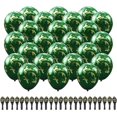 thumbnail image 2 of Globos de camuflaje. 24 por paquete. Látex de alta calidad, tamaño de 12 pulgadas. Perfecto para fiestas o celebraciones temáticas al aire libre, caza o militares., 2 of 5