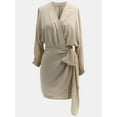 thumbnail image 6 of Serenity Wrap Dress (XL, Beige), 6 of 10