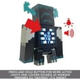 thumbnail image 5 of Minecraft Warden Action Figure with Lights, Sounds & Attack Mode, Collectible Toy, 3.25-inch scale, 5 of 7
