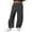 Gray#02, variant on Cargo Pants Women Elastic Waist Hiking Cargo Pant Womens Summer Casual Solid Quickly Dry Baggy Lightweight Comfy Outdoor Camping Athletic Pant