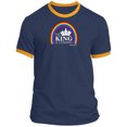 thumbnail image 5 of The King is Coming Men’s Ringer Tee, 5 of 6