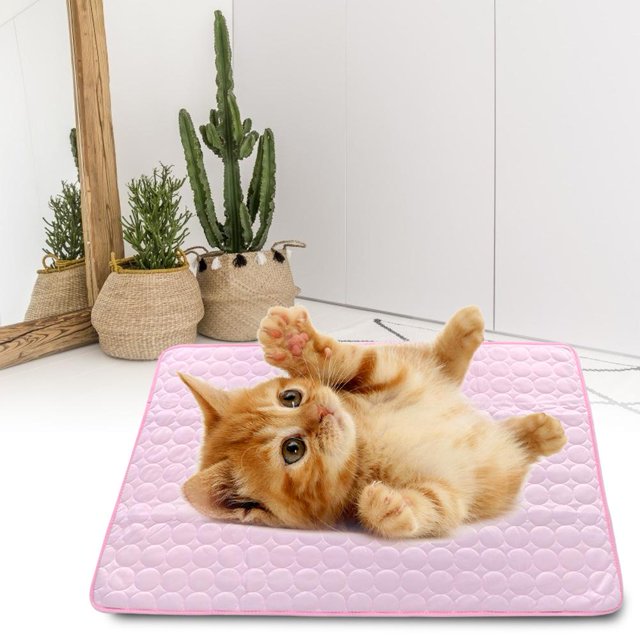 LAFGUR Pet Mat, Dog Summer Mat, Summer Pet Cat Cotton Padding For Dog Sleeping Pad