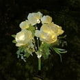 thumbnail image 5 of 7-Head Solar Peony Flower Light Set - Outdoor LED Garden Decor for Pathways Yards and Terrace Romantic Lighting, 5 of 6