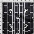 thumbnail image 4 of oneOone Polyester Spandex Black Fabric Panda Animal Craft Projects Decor Fabric Printed By The Yard 56 Inch Wide, 4 of 4