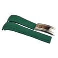 thumbnail image 4 of Correa de reloj de silicona suave, ajustable, ligera, de liberación rápida, repuesto con Verde, 4 of 9