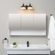 thumbnail image 2 of Juego de Baño Globe Electric 63000004 Negro Mate 3 Piezas, 2 of 8