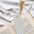 thumbnail image 6 of Kdxio Cool Dog Print Metal Tassel Bookmarks,Perfect Gift for Art Lovers and Bookworms Metal Bookmarks for Women, 6 of 8