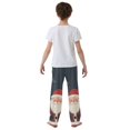 thumbnail image 4 of FORMRS Boys Pajama Pants with Pockets Size 6-8Y Kids Lounge Sleep Bottoms, Blue Christmas Santa, 4 of 8