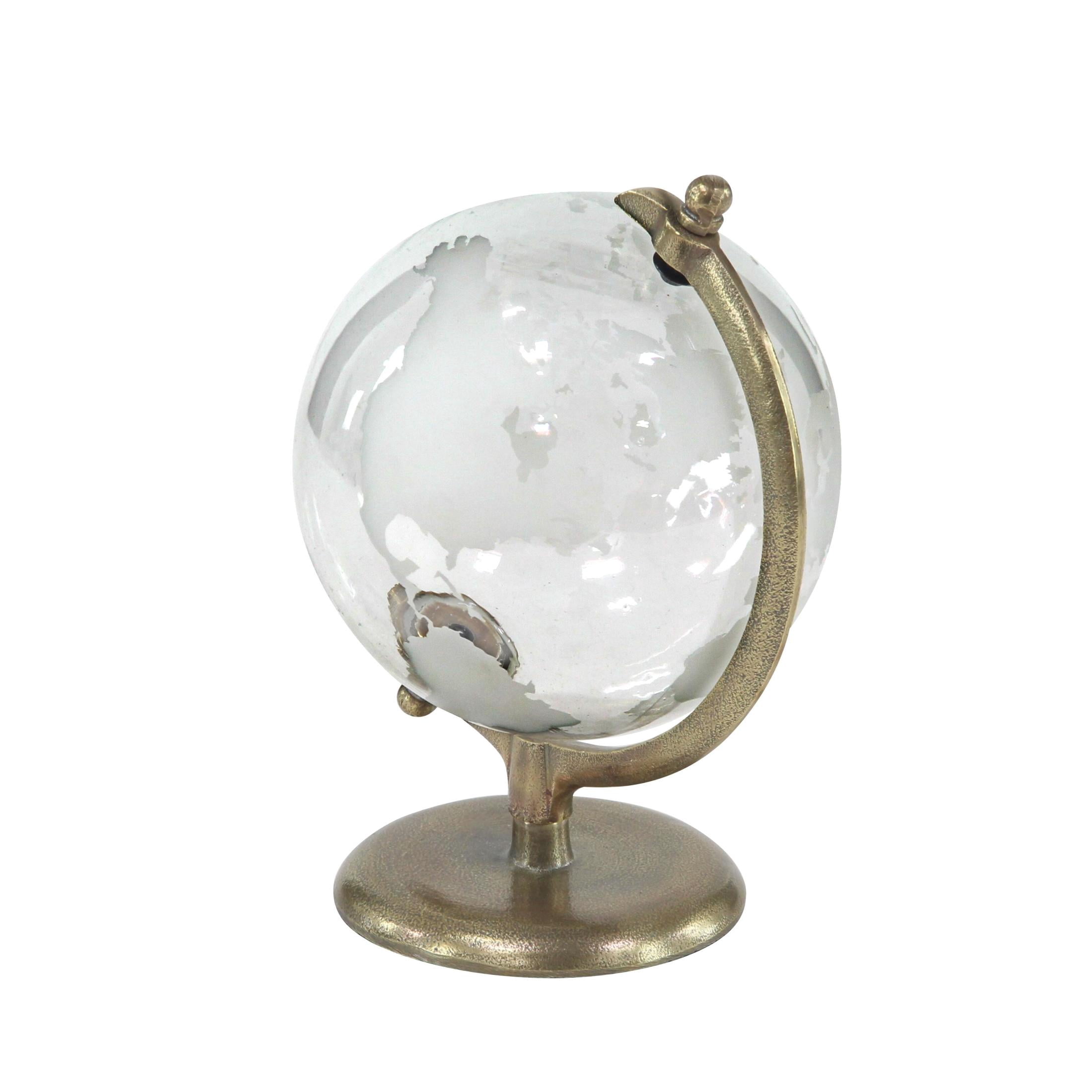 DecMode 9" Bronze Globe with Tiered Base