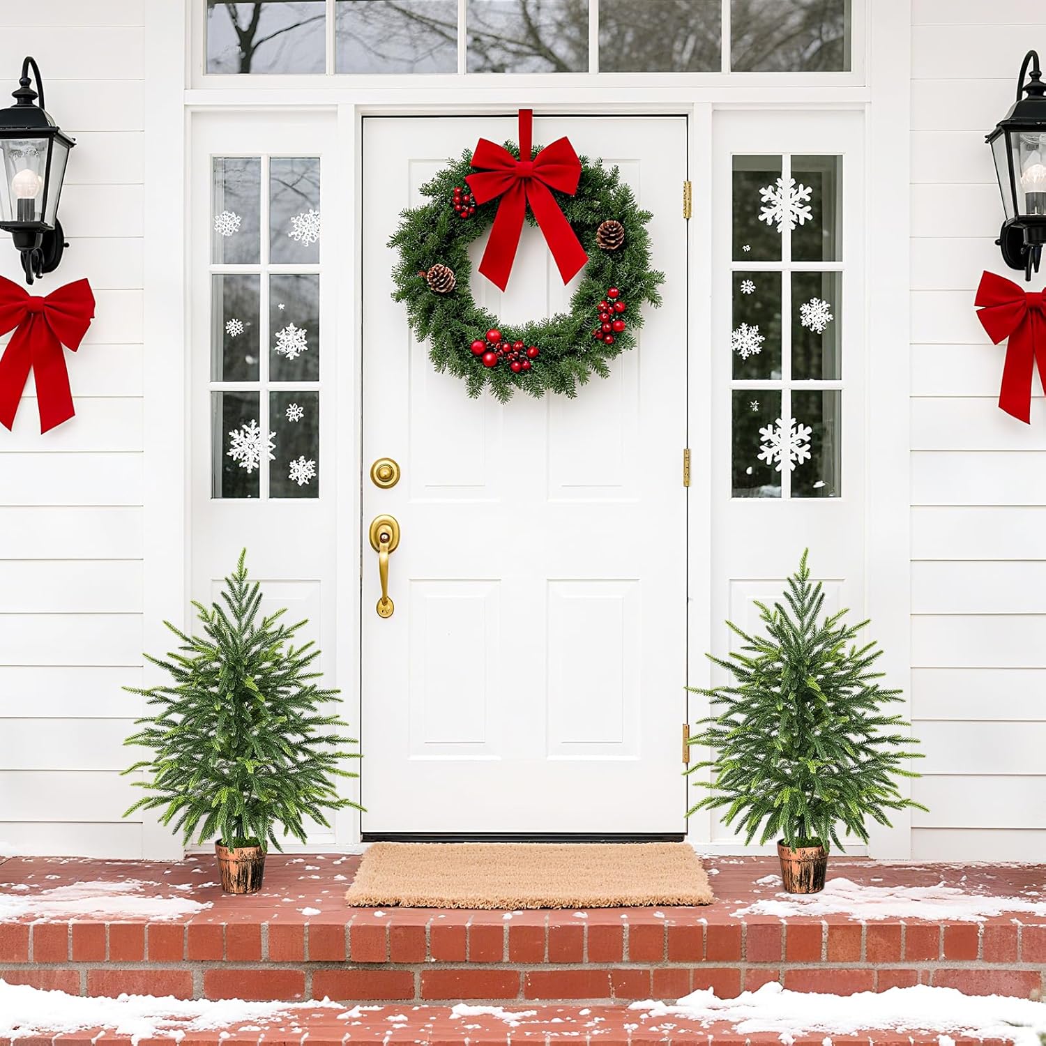 Lyacmy 2ft Tabletop Artificial Christmas Tree photo 3