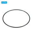 thumbnail image 3 of Uxcell 95x90x2.65mm Nitrile Rubber O Rings Metric Sealing Gasket, Black 5 Pack, 3 of 6