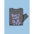 thumbnail image 3 of Keep It Happy! Sweatshirt Women -Image by Shutterstock, Female Small, 3 of 4