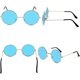 thumbnail image 5 of Gafas de sol redondas unisex Gafas retro de colores Gafas de sol hippies 60s John Lennon Regalo, 5 of 5