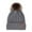 1Dark Gray, variant on Womens Winter Beanie Warm Cable Knit Hat Style Stretch Trendy Ribbed Cap,Color:,Size:One Size
