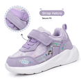 thumbnail image 4 of Apakowa Infant & Toddler Boys Girls Sneakers – Breathable Mesh First Walker Shoes with Adjustable Strap or Elastic Laces, Lightweight Non-Slip Athletic Shoes for Early Walkers (6-24 Months), 4 of 7