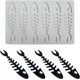 thumbnail image 1 of Silicone Lace Mat for Cake Decorating, Fondant, Chocolate & Candy Molds - Fishbone Design Plate Decoration Tool, 1 of 5