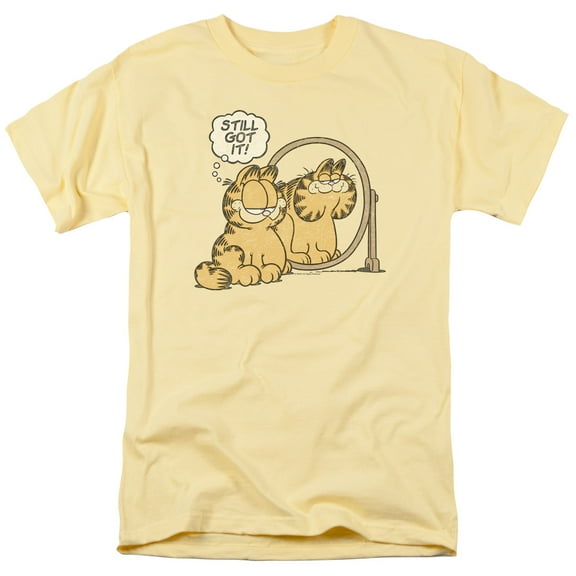 Garfield Still Got It S/S Adult 18/1 T-Shirt Banana