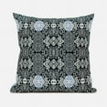 thumbnail image 5 of Carnival Geo Indoor/Outdoor Pillow with Removable Cover in Green Beige 26x26, 5 of 6