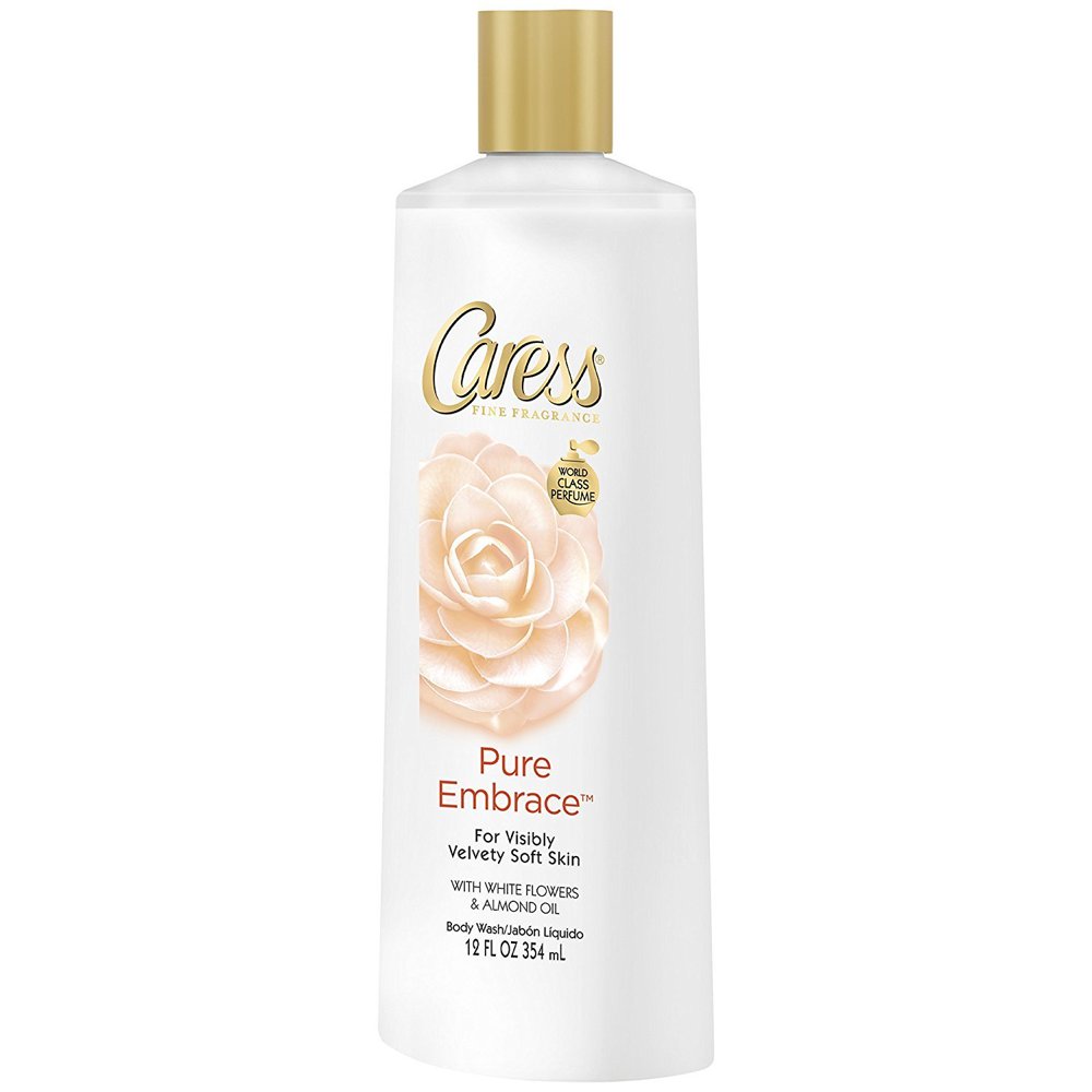 Caress Body Wash Pure Embrace Fine Fragrance Net Wt. 12 FL OZ