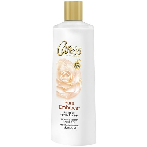 Caress Body Wash Pure Embrace Fine Fragrance Net Wt. 12 FL OZ