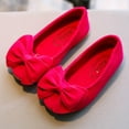 thumbnail image 4 of Jxzom Kids Girl Ballet Dance Shoes Princess BowKnot Dress Shoes Party Flat Shoes, 4 of 5