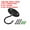 Black, variant on Uxcell Ceiling Hooks Wall Mounted 55mm Round Plate Iron Black 2Pack