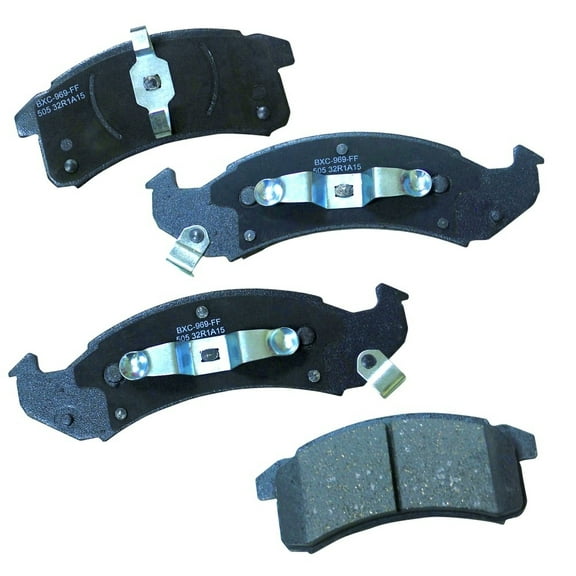 Disc Brake Pad Set Fits select: 1991-1993 CADILLAC DEVILLE, 1993 CHEVROLET CAMARO