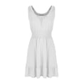 thumbnail image 5 of BEFOKA Robe Grande Taille pour Femmes, Robe d'Été en Solde pour Femmes, Robe d'Été Unie Sans Manches à Col Rond, 5 of 5