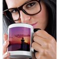 thumbnail image 2 of 3drose, Wa, San Juan Island, Lime Kiln Lighthouse - Us48 Jwi1226 - Jamie and Judy Wild, 11oz Two-tone Black Mug, 2 of 6