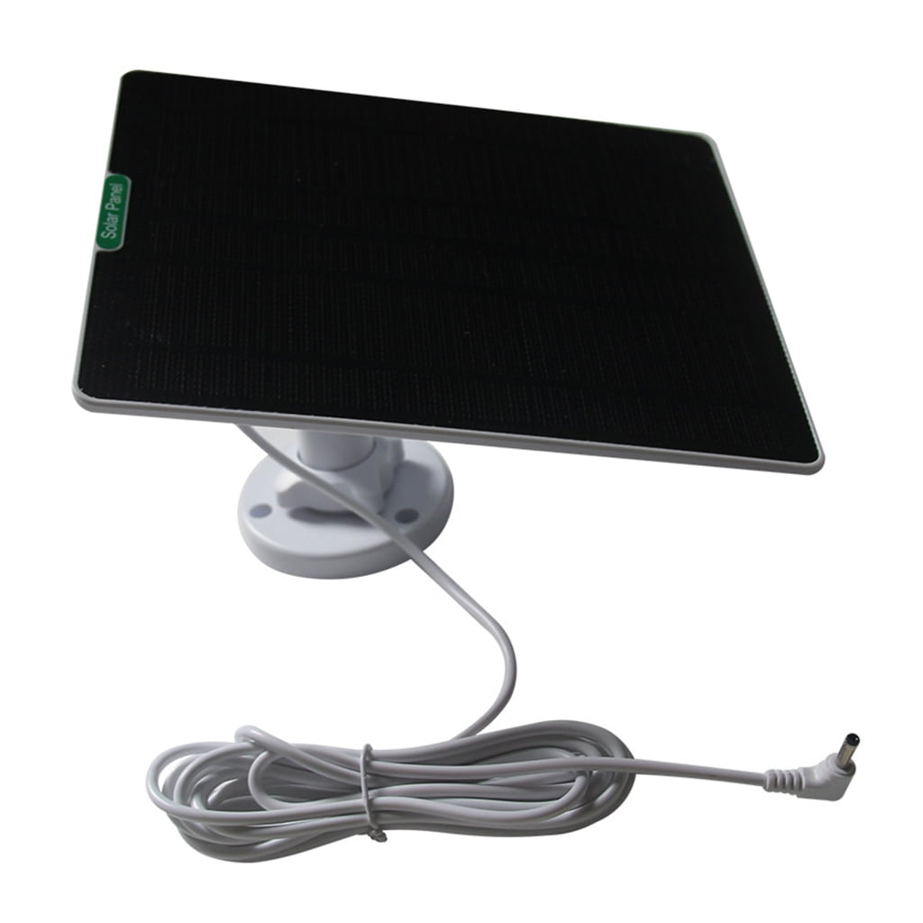 WINDLAND Solar Charging Panel For Rechargeable Cameras Enhanceds Sunlight Conversion Efficiency Resistant Frame