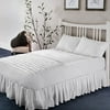 Spring Air 300-Thread Count Back Supporter Mattress Pad