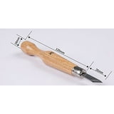 12 Pcs Professional Woodworking Gouges Knife Wood Carving Hand Chisel ...