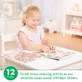 thumbnail image 2 of Melissa & Doug Mosaic Sticker Pad Ocean Animals (12 Color Scenes to Complete with 850+ Stickers) - FSC Certified, 2 of 9